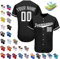 Benutzerdefinierte Baseball-Trikots, Personalisierte Baseball-Shirts, Individuelle Baseball-Shirts FüR MäNner, Frauen, Jugendliche