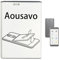 Aousavo AK-S3m (V1.0) (S3m) ersatz akku AK-S3m Kompatibel mit Emporia SMART.3 Mini, SMART 4,S4 Smartphone Emporia Supereasy SE Seniorenhandy (High Capacity 2600mAh)