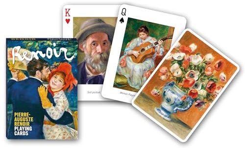 Piatnik 1712 - Renoir Kartenspiel 55 Blatt