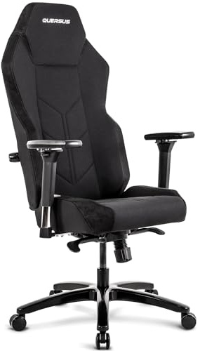 Quersus Bürostuhl VAOS.2.1. Diamond Black, Stoff