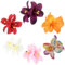 SIRLOMU 6 Pièces Pinces à Cheveux Orchidées Hawaii, Accessoires pour Cheveux Femmes et Filles, Bijoux pour Enfants, Épingles à Cheveux pour Mariage et Vacances, Fleurs Artificielles (Multicolore)