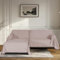 BellaHills Wasserdicht Sofabezug Ecksofa I Form Sofa Überzug Couchbezug Couch Überwurf 1/2/3 Sitzer Sofaschutz Sofaüberwurfe Couchschoner Sofabezüge für Hund Katze (Kamel, 180230cm x 180279cm)