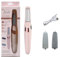 Portable Electric Foot File Hard Skin Remover, 2025 New Rechargeable Foot Wand, Waterproof, for Treating Dry Cracked Heels, Calluses and Dead Skin
