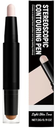 Konturenstift Wasserfester, langanhaltender Highlighter | Gesichtsformungsstift für Damen, Mädchen, Frauen, Schminkstift für Zuhause, Indoor, Party, Hochzeit, Reisen