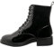 Urban Classics Damen Lace Boot Stiefelette, Negro, 38 EU