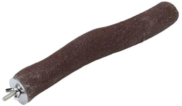 Parrot Essentials Medium Sanded Parrot Perches 30 x 2cm - 3cm (LxD) Bird Perches for Nail Trimming and Filing - Wooden Bird Perch for Budgie, Canary, Cockatiel - Non-Toxic Parrot Stand for Birdcage