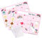 Unicorn Dreams Potty Toilet Training Sticker Chart for Toddlers by Cerise Publishing