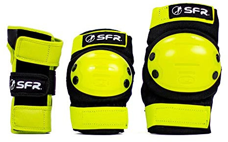 SFR Rodilleras de Skateboard Marca Unisex Infantil
