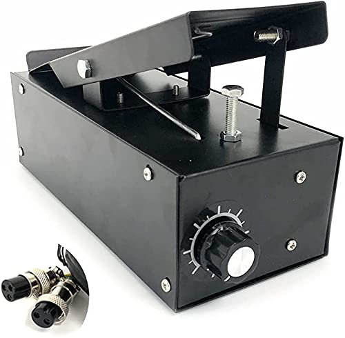 SUSEMSE TIG Welder Plasma Cutter Foot Pedal 2+3 Pin for TIG Welding Machines Plasma Cutter Power Control Equipment (Foot Pedal 2+3 pin)