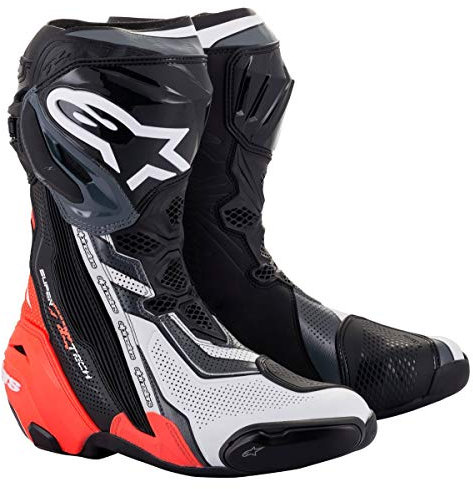 Alpinestars Racing Mot, Stivali da Motocicletta Uomo, Nero, 42 EU