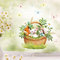 Wandtattoo Loft Fensterbilder Frühling mit Fuchs, Maus & Hase Motiv – A4 Bogen Wiederverwendbar – Frühlingsdeko Fenster, Frühlingsbild Fenster, Fenster Frühling, Fensterfolie Frühling Selbstklebend
