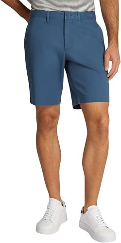 Tommy Hilfiger Pantalón Corto para Hombre Brooklyn Short 1985, Azul (Aegean Sea), 40W