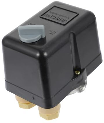 BESTonZON 20a Luftkompressor-druckschalter-steuerventil Psi Bar Anschlüsse Metall Und Kunststoff Für Ersatz Und Druckregelung