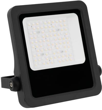 Ledvion LED Strahler Außen 50W wasserdicht IP65 4000K 6750lm | Schnellanschluss und verstellbare Halterung fuer Fassade Hof Garten und Betrieb