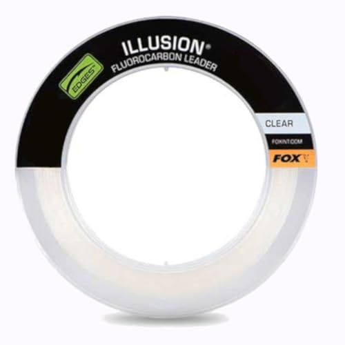 Fox Edges Illusion Fluorocarbon Leader 50m Clear