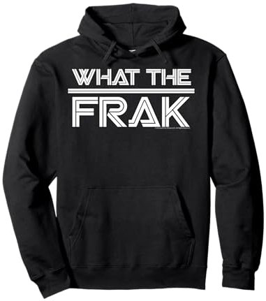 Battlestar Galactica Che diavolo Felpa con Cappuccio