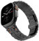 ZXZZNO Correa para Apple Watch Ultra 2 49mm Series 10 9 8 7 se 6 5 4 Correa de acero inoxidable para iwatch 49 42 46mm 41 45mm 40 44mm Correas de reloj(Black,44mm 45mm)