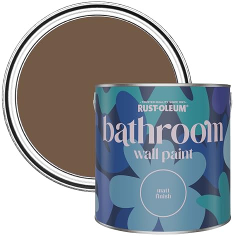 Rust-Oleum Water-Resistant Bathroom Wall & Ceiling Paint in Matt Finish - Chester 2.5 litres