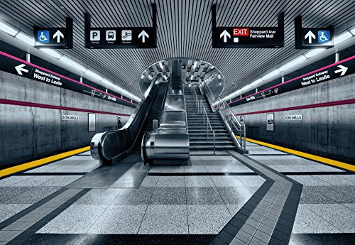 Photo Murale, 368cm x 254cm, Métro
