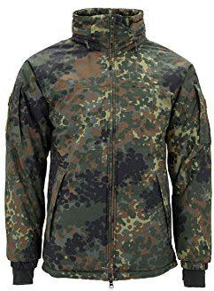 Carinthia HIG Jacke Spezial Kräfte 5-Farb Flecktarn Bundeswehr KSK Winterjacke winddicht, wasserabweisend, ultra-leicht, S