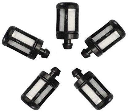 5 x Universal Benzinfilter Modellbau Kettensäge Trimmer für Dollmar filter uvm. Nachbau-Ersatzteil
