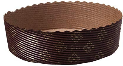 300 Einwegbackformen Einmal Papierbackformen Backformen Papier rund Ø120mm 35mm hoch mit Backtrenn Funktion - Inkl. Verpackungslizenz in D