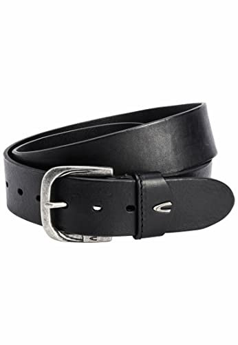 camel active Herren Gürtel Schwarz, menswear-L