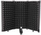 Tlingt Support Microphone Isolation Shield, Microphone Isolation Panel with High Density Absorbing Foam for Filter Vocal-3 Panels, All-in-one Piece Design.