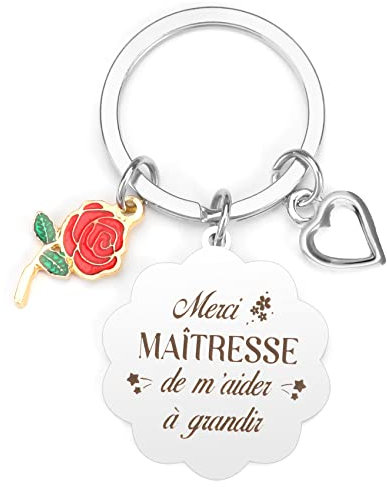 Cadeau Maitresse, Cadeau Maitresse D'école Fin D'année, Porte Clé Maîtresse, Idee Cadeau Maitresse, Cadeau Merci Maitresse, Cadeau Maitresse Noel, Cadeau Noel Maitresse D'école