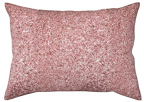 TEMKIN Papier peint rose doré avec fermeture enveloppe, taie d'oreiller, pour salon, chambre à coucher, canapé, lit