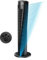 Vornado Ventilador de Torre Circulación Aire Oscilante Negro 41 Pulgadas 4 Velocidades Control Remoto Temporizador