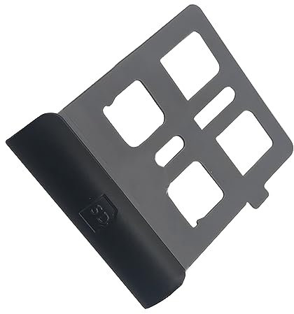 TECKEEN Console Replacement SD Card Slot, SD Card Slot Cover Holder Frame Spare Repairing Part for Nintendo NEW 3DS XL/LL