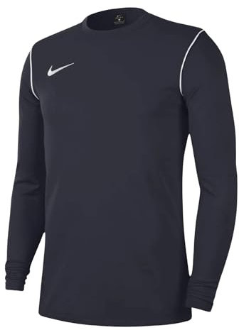 Nike FJ3004-451 M NK DF PARK20 Crew TOP R Sweatshirt Men's Obsidian/White/White Size L