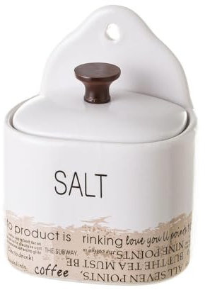 Salero con Cenefa de Stoneware Blancos (Salero)