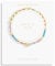 Joma Jewellery HAPPY LITTLE MOMENTS LOVE IS LOVE Gold Bracelet in 17.5 cm stretch