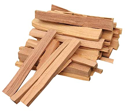Sandelholz Räucherstäbchen 500g 7,5cm zur Stresslinderung | Braune Holzstäbchen für Rituale und Besondere Anlässe, Natürlicher Duft, für Freunde und Familien