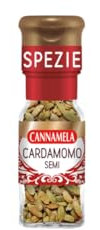 Cannamela - Linea Oro, Cardamomo in semi, Confezione da 15g. Ideale per carne, verdure, dolci, caffè, thè e caffè