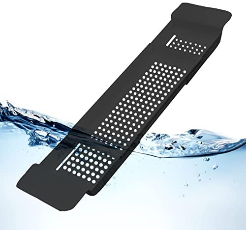 JINGAN Wannenablage | ausziehbar Badewannenablage | Badewannenbrett Badewannentablett Badewannen Ablagen aus Kunststoff Platzieren für Weingläser | Tablet Telefone Aromatherapie Kämme