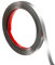 Jeffdad Moulures décoratives autocollantes argentées, 5 m, bande de miroir métallique en acier inoxydable flexible, pour mur, carrelage, cadre de miroir, décoration de meubles (5 m x 1 cm)