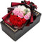 Fukamou Seife Blumenstrauß, Künstlicher Blumenstrauß Seife Blume,Seifenrosen Mit Schwachem Duft Für Mutter Valentinstag Hochzeitsdekoration