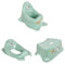 keeeper Pure Kinderpflege Set 3tlg.: Babytopf, Toilettensitz und Tritthocker, nordic green