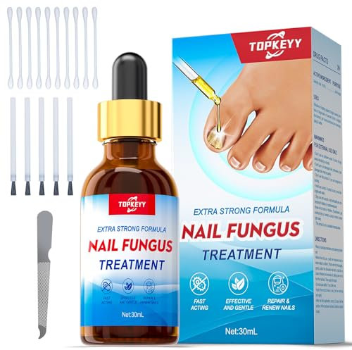 Toenail Fungus Treatment, Extra Strength Nail Fungus Remover, Toe Fingernail Repair Liquid Solution Fast Acting for Woman and Man - 30mL(1 fl oz)