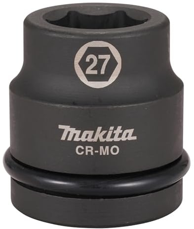 Makita E-24511 Impact Socket 1 Inch Square Drive, 27 mm