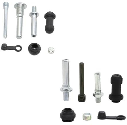 Pinzas de pistones de Freno Compatible con Suzuki Compatible con Honda Compatible con Yamaha Compatible con CRF Compatible con Nissin Juego de reconstrucción de Pinza Pinzas Freno(Front and Rear)