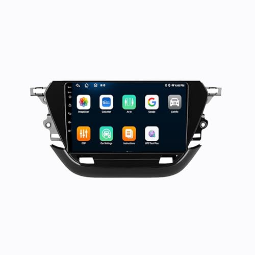 9 Pollice Car radio Android 15 2 DIN Car Stereo per Opel Corsa F 2019-2023 con Telecamera Posteriore/Wireless Carplay/BT/FM Radio/GPS/Mirror Link/Lettore multimediale(6+128G)
