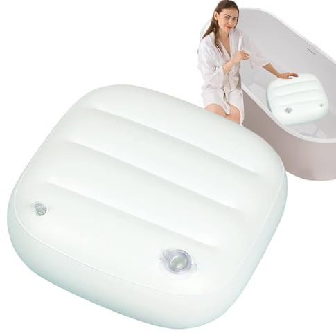 Tragbares -Kissen - Aufblasbarer Badewannensitz, Sitzkissen | Spa Badezimmerzubehör, Outdoor Supportkissen im Freien mit Entspannung Baden Hausgebrauch