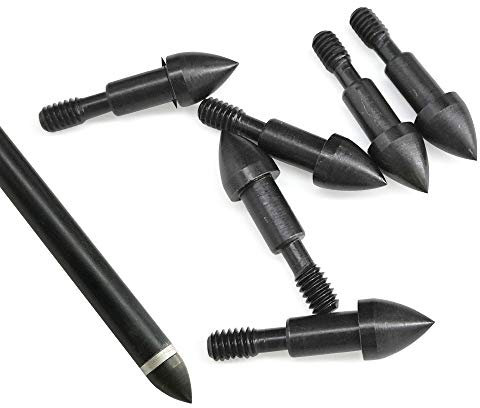 ZSHJGJR 60 Grains Pfeilspitzen Jagdspitzen Traditionelle Außen Jagd Pfeilspitze Projektilspitzen Broadheads für Pfeil und Bogen (48)