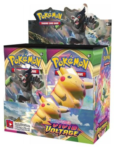 Pokèmon 175-80749 Pokémon-Schwert und Schild, 4 lebendige Spannungsverstärker Pack