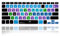 MMDW Final Cut Pro Silikon-Tastaturabdeckung für MacBook Pro 13 Zoll, 15 Zoll, 17 Zoll (2015 oder ältere Version), für MacBook Air 13 Zoll A1369/A1466 US/koreanische Tastaturschutzfolie