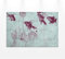 BRICOFLOR Leinwand - Tapete Tiere | Tapete in Türkis, Violett/Lila DD120405 Ideal für Büro | Größe : 0,9 x 0,6 m